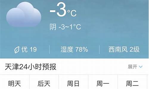 天津未来一周的天气情况_未来一周天气预报天津