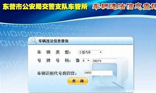 汽车违章查询_汽车违章查询下载什么软仿